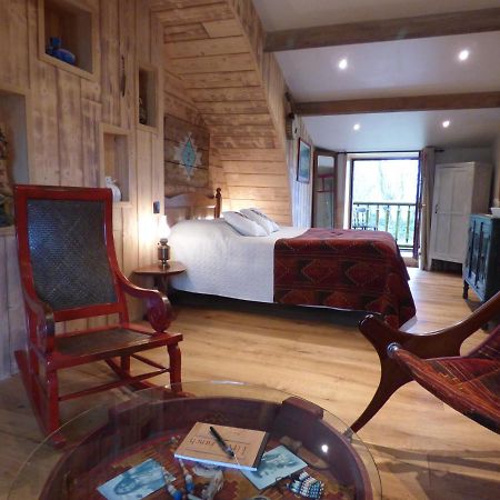 Chambre D'Hote Atypique "West Little Ranch" Chambre Amerindienne Guiscriff Luaran gambar