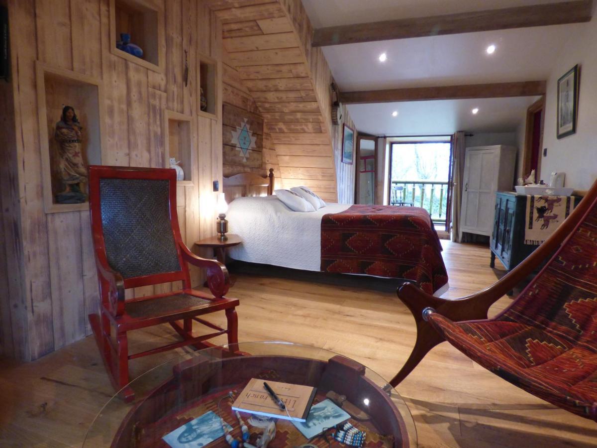 Chambre D'Hote Atypique "West Little Ranch" Chambre Amerindienne Guiscriff Luaran gambar