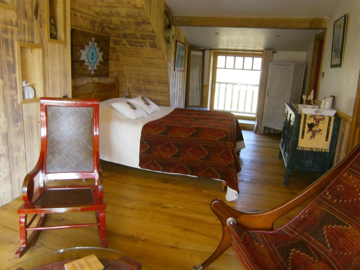 Chambre D'Hote Atypique "West Little Ranch" Chambre Amerindienne Guiscriff Luaran gambar